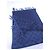 Sciarpa Louis Vuitton Monogram in lana e cashmere blu - vista 14