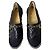 Chanel Espadrilles aus gestepptem Leder Schwarz