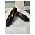 Chanel Espadrilles aus gestepptem Leder Schwarz - Ansicht 2