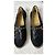 Chanel Espadrilles aus gestepptem Leder Schwarz - Ansicht 8