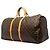 Borsa da viaggio Louis Vuitton Monogram Keepall 60 Marrone - vista 2