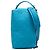 Borsa a tracolla Louis Vuitton Monogram Taurillon Triangle Blu - vista 6