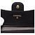 Portefeuille Trifold Chanel CC Matelassé en Caviar Noir Small Wallets - vue 5