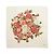 Hermès Fazzoletto di seta Chanel Vintage Camellia in Beige x Red