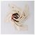 Hermès Fazzoletto di seta Chanel Vintage Camellia in Beige x Red - vista 10