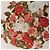 Hermès Fazzoletto di seta Chanel Vintage Camellia in Beige x Red - vista 9