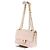 Borsa a mano Chanel in tessuto beige - vista 3