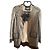 Giacca D&G in seta metallizzata oro da donna