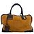 Borsa Loewe Amazona in camoscio e pelle marrone
