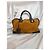 Borsa Loewe Amazona in camoscio e pelle marrone - vista 5