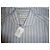 Autre Marque Luigi Borrelli Camicia a righe in cotone blu e marrone 43 - vista 9