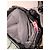 Borsa Balenciaga Crush Small Tote nera e rossa I ♥ U - vista 11