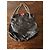 Borsa Balenciaga Crush Small Tote nera e rossa I ♥ U - vista 2