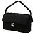 Chanel Black CC Quilted Jersey Double Sided Flap - vista 2