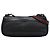 Borsa a tracolla Gucci in denim nero con banda Web