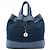 Zaino Chanel Blue Quilted Denim Medallion