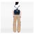 Zaino Chanel Blue Quilted Denim Medallion - vista 5