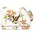 Louis Vuitton White Epi Romantic Blossoms Twist MM