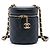 Chanel Mini Vanity Case Verticale in Lambskin Matelassé Nero CC