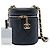 Chanel Mini Vanity Case Verticale in Lambskin Matelassé Nero CC - vista 6