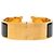 Bracciale Hermès Clic Clac H PM Largo in Smalto Nero - vista 3