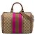 Borsa Boston Gucci Beige Medium GG Canvas Web Joy