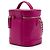 Vanity Necessaire Chanel CC Mania in pelle d'agnello rosa - vista 2