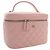 Necessaire Chanel Pink CC Quilted Caviar Vanity Case - vista 7