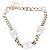 Bracciale a catena Chanel Gold CC placcato oro e ottone Strass