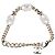 Bracciale a catena Chanel Gold CC placcato oro e ottone Strass - vista 3