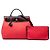 Hermès Red Toile Herbag Zip 31 - vista 7