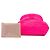 Clutch Frame Miu Miu in Nappa Matelassé rosa - vista 7