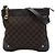 Borsa a tracolla Gucci Brown GG Canvas Nailhead