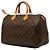 Louis Vuitton Brown Monogram Speedy 35 - vista 2