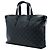 Borsa Business Louis Vuitton Black Monogram Eclipse Explorer - vista 2