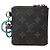 Portachiavi e portamonete Louis Vuitton Black Fragment Monogram Eclipse Floppy Disk - vista 2