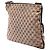 Borsa a tracolla Gucci Beige GG Canvas Web con Doppia Tasca - vista 2