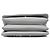 Prada Gray Nappa Gaufre Chain Flap - vista 3