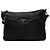 Prada Borsa Crossbody in Tessuto nera con zip