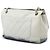 Chanel White Large Quilted Lambskin Blizzard Zip Top Flap - vista 2