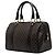 Céline Borsa Celine Brown Macadam Coated Canvas - vista 2