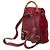 Gucci Red Mini Suede Bamboo Drawstring Backpack - view 2
