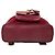 Gucci Red Mini Suede Bamboo Drawstring Backpack - view 3