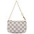 Louis Vuitton White Damier Azur Mini Pochette Accessoires