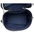 Vanity Necessaire Chanel Blue Quilted Denim Trip con catena - vista 4