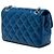 Chanel Blue Small Quilted Patent Coco Shine Flap - vista 2