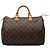 Louis Vuitton Brown Monogram Speedy 35