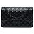 Chanel Black Jumbo Classic Lambskin So Black Double Flap