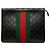 Clutch Gucci Black Guccissima Web