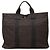 Hermès Brown Canvas Herline MM